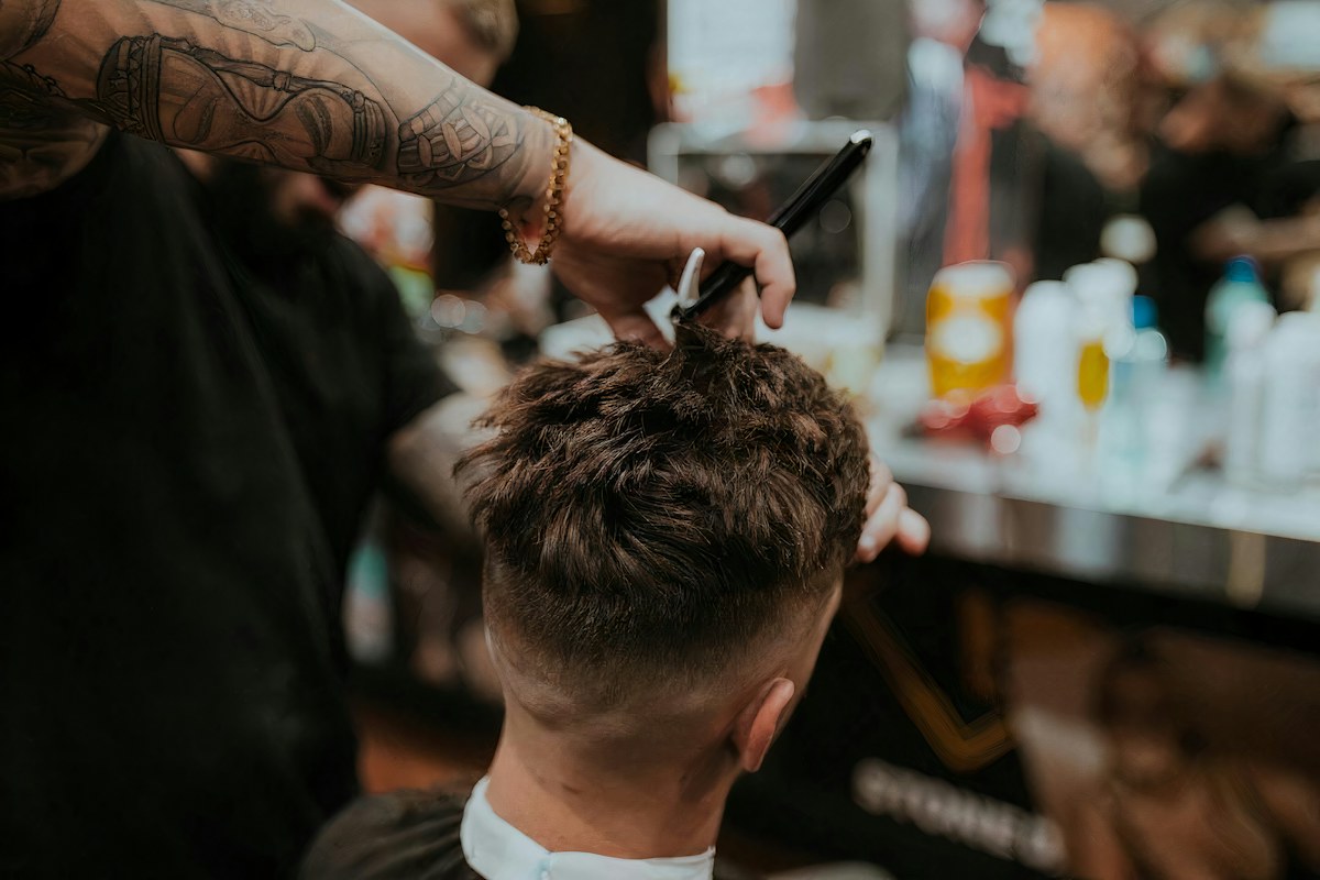 Moderner Barbershop
